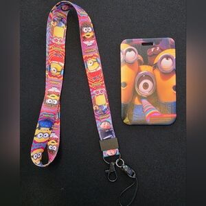 Minion ID Cardholder And Lanyard Set - 2nd Design Different Lanyard